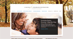 Desktop Screenshot of caringforcolorado.org